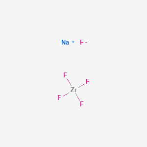 molecular formula F5NaZr B079947 Sodium pentafluorozirconate(1-) CAS No. 13871-10-8