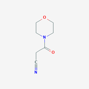 molecular formula C7H10N2O2 B079948 4-(Cyanoacetyl)morpholine CAS No. 15029-32-0
