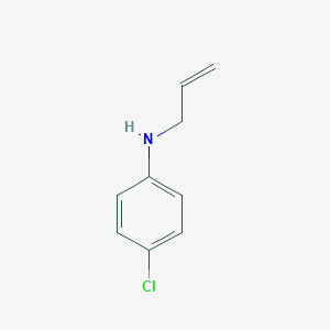 molecular formula C9H10ClN B079950 N-烯丙基-4-氯苯胺 CAS No. 13519-80-7