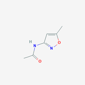 molecular formula C6H8N2O2 B079953 N-(5-methylisoxazol-3-yl)acetamide CAS No. 13223-74-0