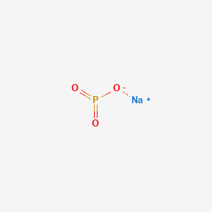 molecular formula HNaO3P B079957 Sodium metaphosphate CAS No. 10361-03-2