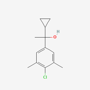 1-(4-Chloro-3,5-dimethylphenyl)-1-cyclopropyl ethanol