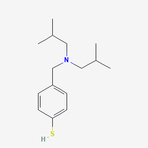 4-((Diisobutylamino)methyl)benzenethiol