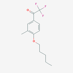 3'-Methyl-4'-n-pentoxy-2,2,2-trifluoroacetophenone