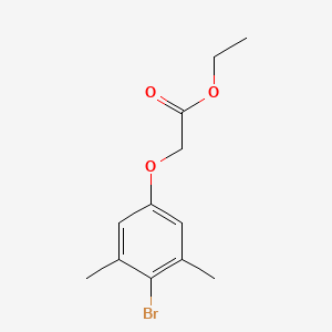 Ethyl 2-(4-bromo-3,5-dimethyl-phenoxy)acetate