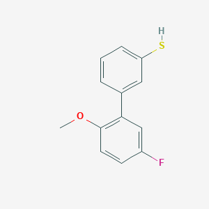3-(3-Fluoro-6-methoxyphenyl)thiophenol