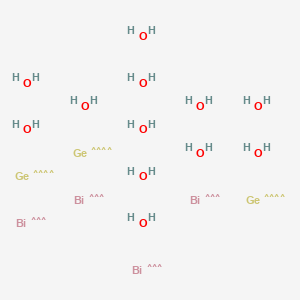 molecular formula Bi4Ge3H24O12 B079961 Bismuth germanium oxide CAS No. 12233-56-6