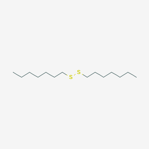 molecular formula C14H30S2 B079962 二庚基二硫 CAS No. 10496-16-9