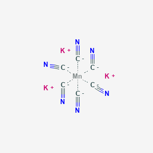 B079970 Tripotassium hexakis(cyano-C)manganate CAS No. 14023-90-6