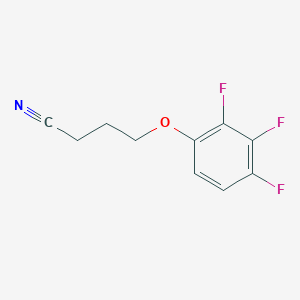 molecular formula C10H8F3NO B7997720 4-(2,3,4-Trifluorophenoxy)butanenitrile 