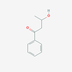 molecular formula C10H12O2 B079980 1-Butanone, 3-hydroxy-1-phenyl- CAS No. 13505-39-0