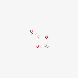 molecular formula PbCO3<br>CO3P B079981 1,3,2lambda2-Dioxaplumbetan-4-one CAS No. 13427-42-4