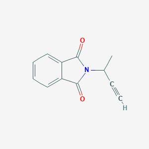 molecular formula C12H9NO2 B079984 2-(But-3-YN-2-YL)isoindoline-1,3-dione CAS No. 14396-89-5