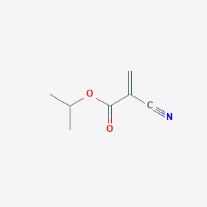 molecular formula C7H9NO2 B079988 Isopropyl cyanoacrylate CAS No. 10586-17-1