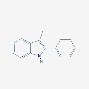 molecular formula C15H13N B080009 3-Methyl-2-phenyl-1H-indole CAS No. 10257-92-8