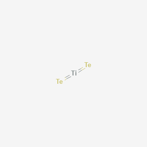 molecular formula Te2Ti B080011 Titanium telluride CAS No. 12067-75-3