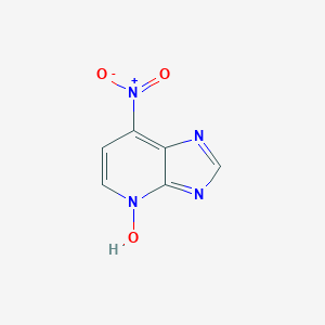 molecular formula C6H4N4O3 B080020 3H-Imidazo[4,5-b]pyridine, 7-nitro-, 4-oxide CAS No. 14432-11-2