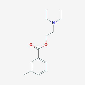 molecular formula C14H21NO2 B080021 2-(Diethylamino)ethyl 3-methylbenzoate CAS No. 10367-88-1