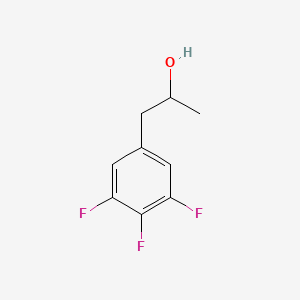 molecular formula C9H9F3O B8002411 1-(3,4,5-TRIFLUOROPHENYL)PROPAN-2-OL 