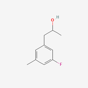 molecular formula C10H13FO B8002445 1-(3-Fluoro-5-methylphenyl)propan-2-ol 