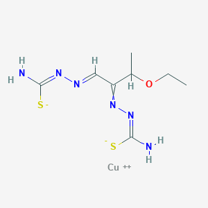 molecular formula C8H14CuN6OS2 B080025 CuKts CAS No. 14186-84-6
