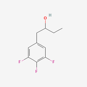molecular formula C10H11F3O B8002570 1-(3,4,5-Trifluorophenyl)butan-2-ol 