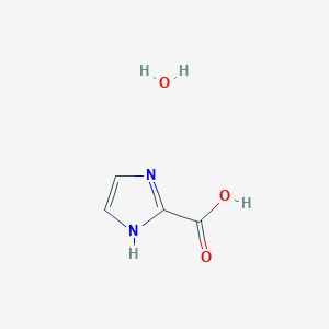 molecular formula C4H6N2O3 B8003064 2-Imidazolecarboxylic acid hydrate 