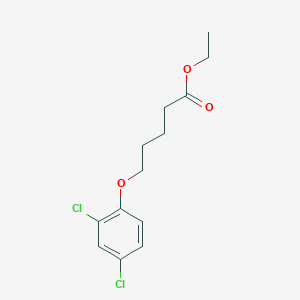molecular formula C13H16Cl2O3 B8003082 Ethyl 5-(2,4-dichloro-phenoxy)pentanoate 