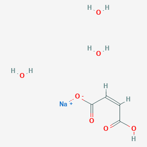 molecular formula C4H9NaO7 B8003687 MonosodiuM Maleate Trihydrate 