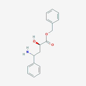 molecular formula C17H19NO3 B8003901 (R)-Cbz-3-amino-3-phenylpropan-1-ol 