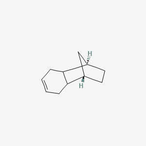 molecular formula C11H16 B8004114 Tricyclo[6.2.1.02,7]undeca-4-ene 