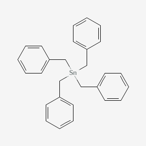 molecular formula C28H28Sn B8004139 Stannane, tetrakis(phenylmethyl)- CAS No. 10113-29-8