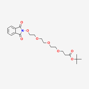 2-(t-Butyloxycarbonyl-PEG4)isoindoline-1,3-dione