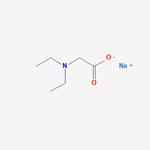 molecular formula C6H12NNaO2 B8004371 sodium;2-(diethylamino)acetate 