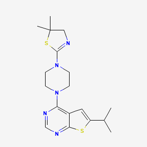 molecular formula C18H25N5S2 B8004773 MI-3 