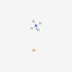 molecular formula NH4Br<br>BrH4N B080048 溴化铵 CAS No. 12124-97-9