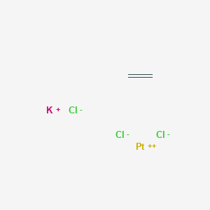 molecular formula C2H4Cl3KPt B080049 Potassium trichloro(ethylene)platinate(II) CAS No. 12012-50-9