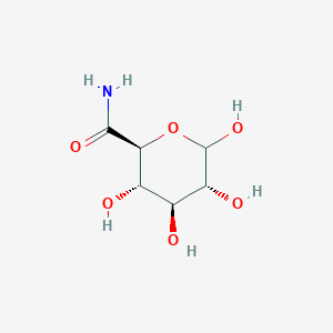 molecular formula C6H11NO6 B8005027 Glucopyranuronamide CAS No. 3318-57-8