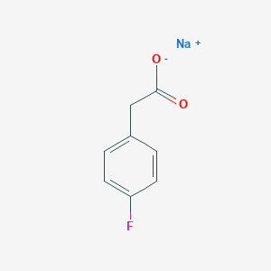 molecular formula C8H6FNaO2 B8005165 sodium;2-(4-fluorophenyl)acetate 