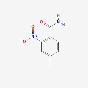 molecular formula C8H8N2O3 B8005185 4-Methyl-2-nitrobenzamide 