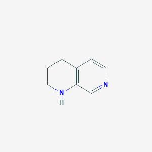 molecular formula C8H10N2 B080053 1,2,3,4-Tetrahydro-1,7-naphthyridine CAS No. 13623-86-4