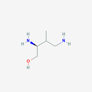 molecular formula C5H14N2O B8005610 Valolamine 