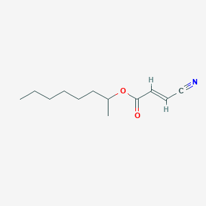 molecular formula C12H19NO2 B8005658 Octan-2-yl 3-cyanoacrylate 