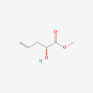 molecular formula C6H10O3 B8005742 (R)-Methyl 2-hydroxypent-4-enoate CAS No. 96488-05-0