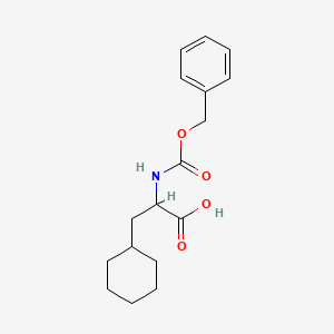 molecular formula C17H23NO4 B8005970 N-Cbz-2-amino-3-cyclohexylpropanoic acid 