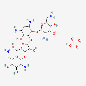 molecular formula C23H48N6O17S B8005971 Neomycin Sulfate CAS No. 25389-98-4