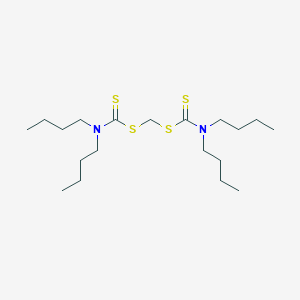 molecular formula C19H38N2S4 B080065 二丁基二硫代氨基甲酸甲酯 CAS No. 10254-57-6