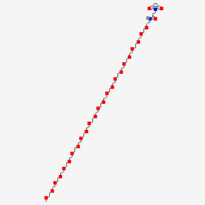 molecular formula C56H106N2O27 B8006526 m-PEG24-Mal 