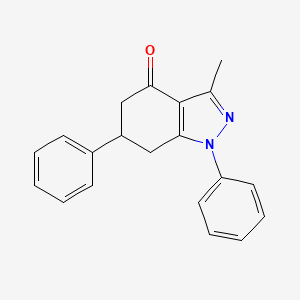 3-methyl-1,6-diphenyl-6,7-dihydro-5H-indazol-4-one