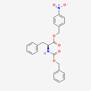 molecular formula C24H22N2O6 B8006698 Z-L-phenylalanine 4-nitrobenzyl ester 